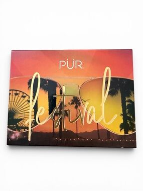 PUR Festival Eyeshadow Palette - Orange, Yellow, Gold, Brown